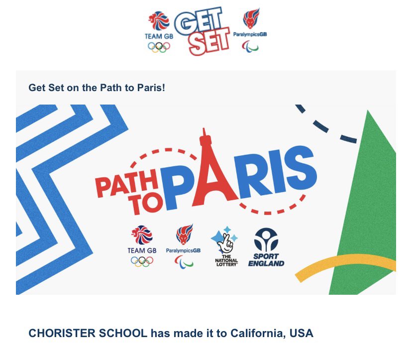 It’s the final week of the Easter holidays and we’ve made it all the way to California, USA! If we keep going at this rate we’ll be in Paris in plenty of time for the Summer Olympics! #PathtoParis @GetSetCommunity