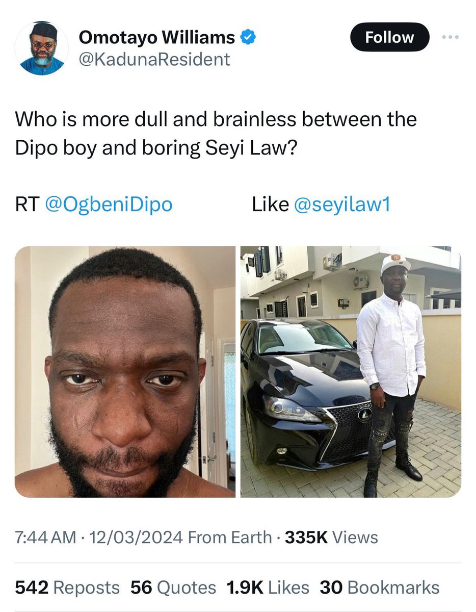 These tweets have now been deleted by @KadunaResident (Omotayo (Omotoyo) Williams) who started the false claim of me being sacked. There are at least 10 exhibits like this and almost 100 more tweets. He has now locked his account. He has been changing his number and evading…