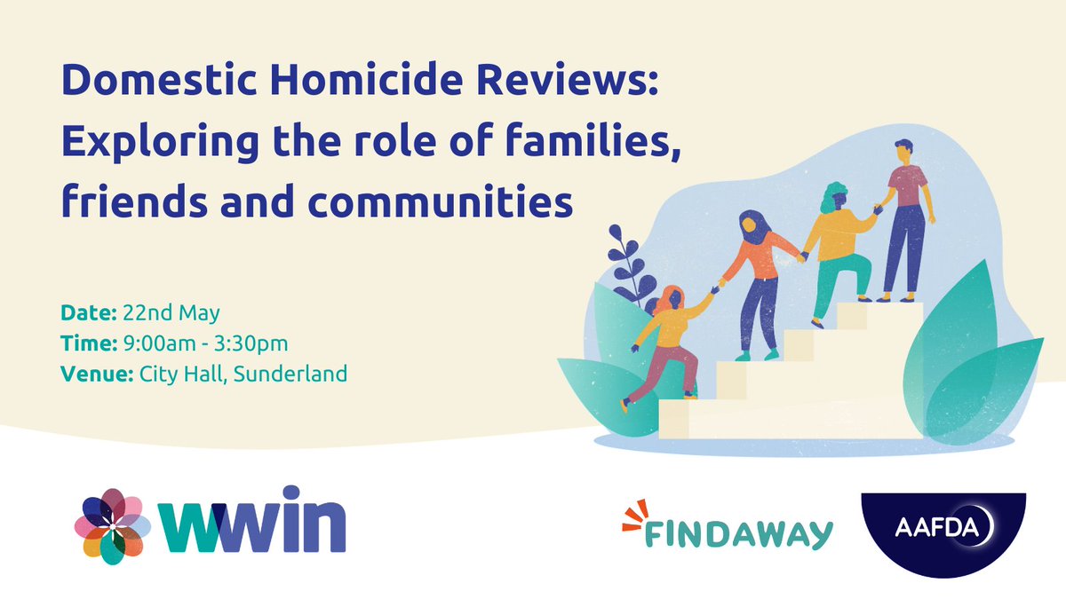 ***CONFERENCE TICKETS NOW ON SALE*** For more information or to purchase tickets, click here: tickettailor.com/events/wwin/12… ‘Domestic Homicide Reviews: exploring the role of family, friends and communities’ hosted by WWIN: Specialist Domestic Abuse Service