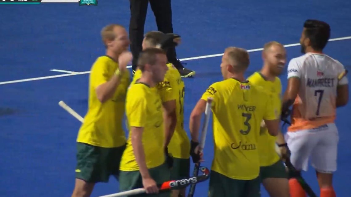 Hayward scores early into the second quarter. 

#hockey #INDvAUS