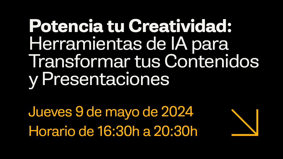 iecajasol's tweet photo. #FORMACIÓN 🔊El IE Cajasol imparte la formación "Potencia tu #Creatividad: Herramientas de #IA para Transformar tus #Contenidos y Presentaciones"👉🏻https://t.co/nzIGgY3Bru

✅Penélope Serrano
📆9 de mayo
✍🏻presencial: https://t.co/6puOeLWWZ0 y #virtual: https://t.co/Hq2smJsF5f https://t.co/mrikxBKHzq