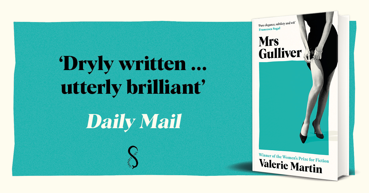 ‘This dryly written, utterly brilliant novel considers love at first sight and the predicament of being female in what is always a man’s world' – Daily Mail #MrsGulliver by @ValerieMmart is out now 💙🖤 tinyurl.com/MrsGulliver