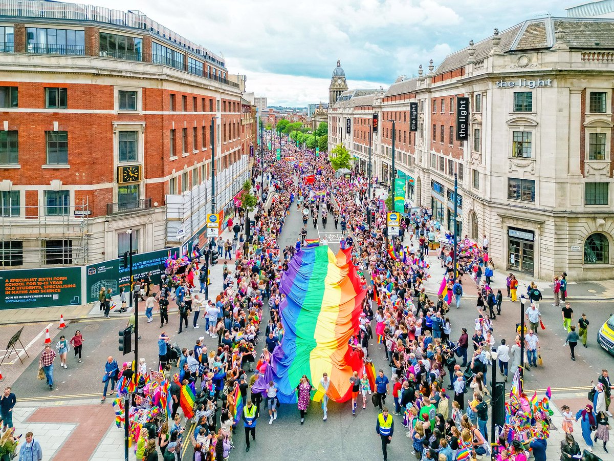 Parade applications are rocketing!🥁🚚Are you part of one of the biggest pride parades in the UK?🏳️‍🌈🎊 Apply now at leedspride.com/parade