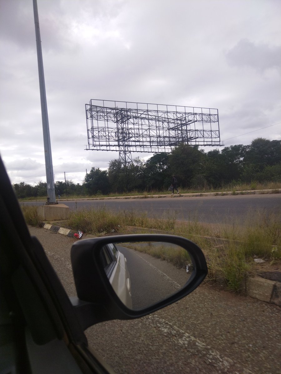 The @EFFSouthAfrica billboard next to Morula Casino has been stripped off, and it's obviously ANC witches who did this. The party of criminals is obviously running scared.