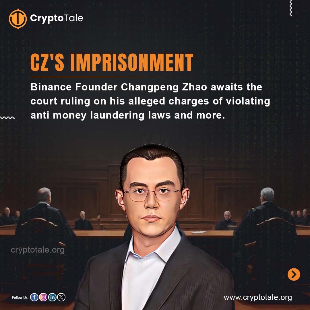 What will follow for #Binance Founder Chanpeng Zhao? Acquittal or Imprisonment?

🧵2/7

#CZ #chanpengzhao #BNB #SEC #CryptoScams #prison #CryptoCommunity #CryptoNews #BitcoinHalving2024