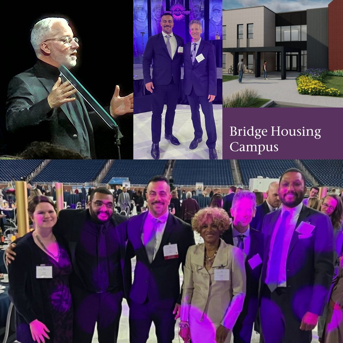 Uplifting evening with good friends at the 2024 Building Bridges Gala, Pope Francis Center’s annual event raising awareness & critical financial support to further its mission of ending chronic homelessness in Detroit.

#Detroit #EndHomelessness #RestoringDignity #CommunityImpact