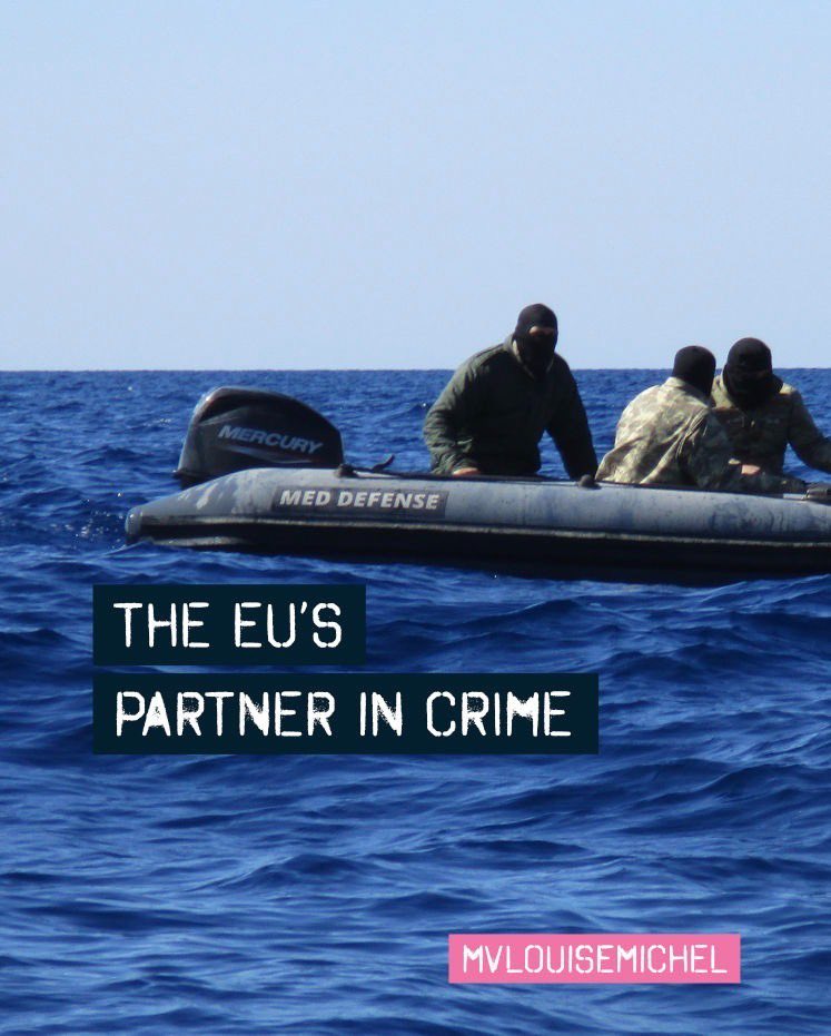 1/7 The EU’s partner in crime! Once again, we see the EU-funded so-called Libyan coastguard (scLCG) carrying out extreme acts of violence during a rescue operation in international waters, which has now resulted in the wrongful detention of a rescue ship.