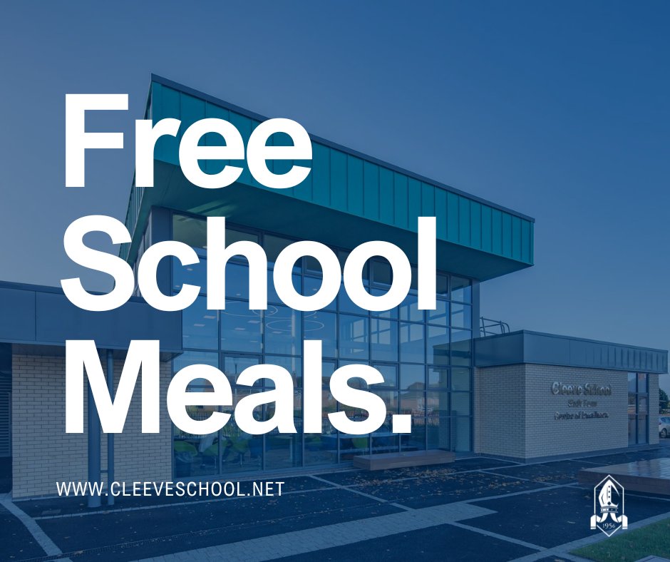 PARENTS: Ensure your child gets the nutrition they need! Check if they're eligible for free school meals. 
🍽️ Benefits include holiday support and food vouchers. 
🔗 Apply and learn more: gov.uk/apply-free-sch… 
#FreeSchoolMeals #Cleeve