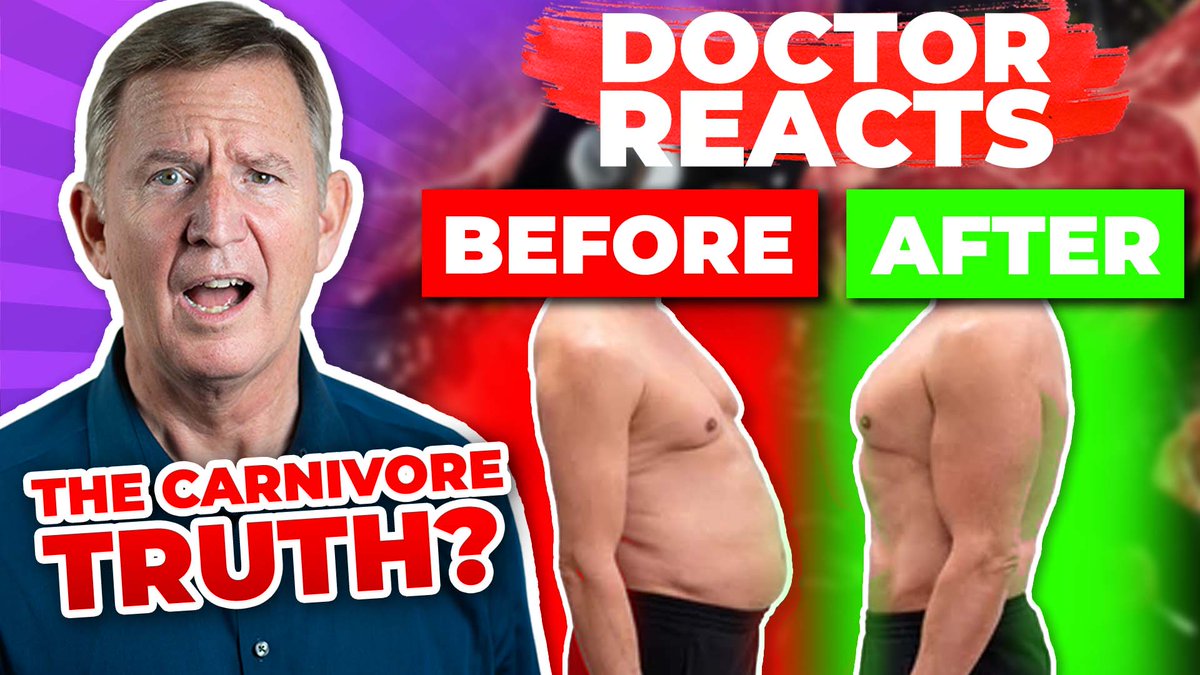 😱REVIEWING Mark Sisson: The Truth About the Carnivore Diet Interview (HIGHLIGHTS)🤔 Dr. Westman reacts.
youtu.be/tedhXMj4Z30
⬇️CLICK THE LINK BELOW⬇️

#keto #carnivore #paleo #cardiovasculardisease #MarkSisson