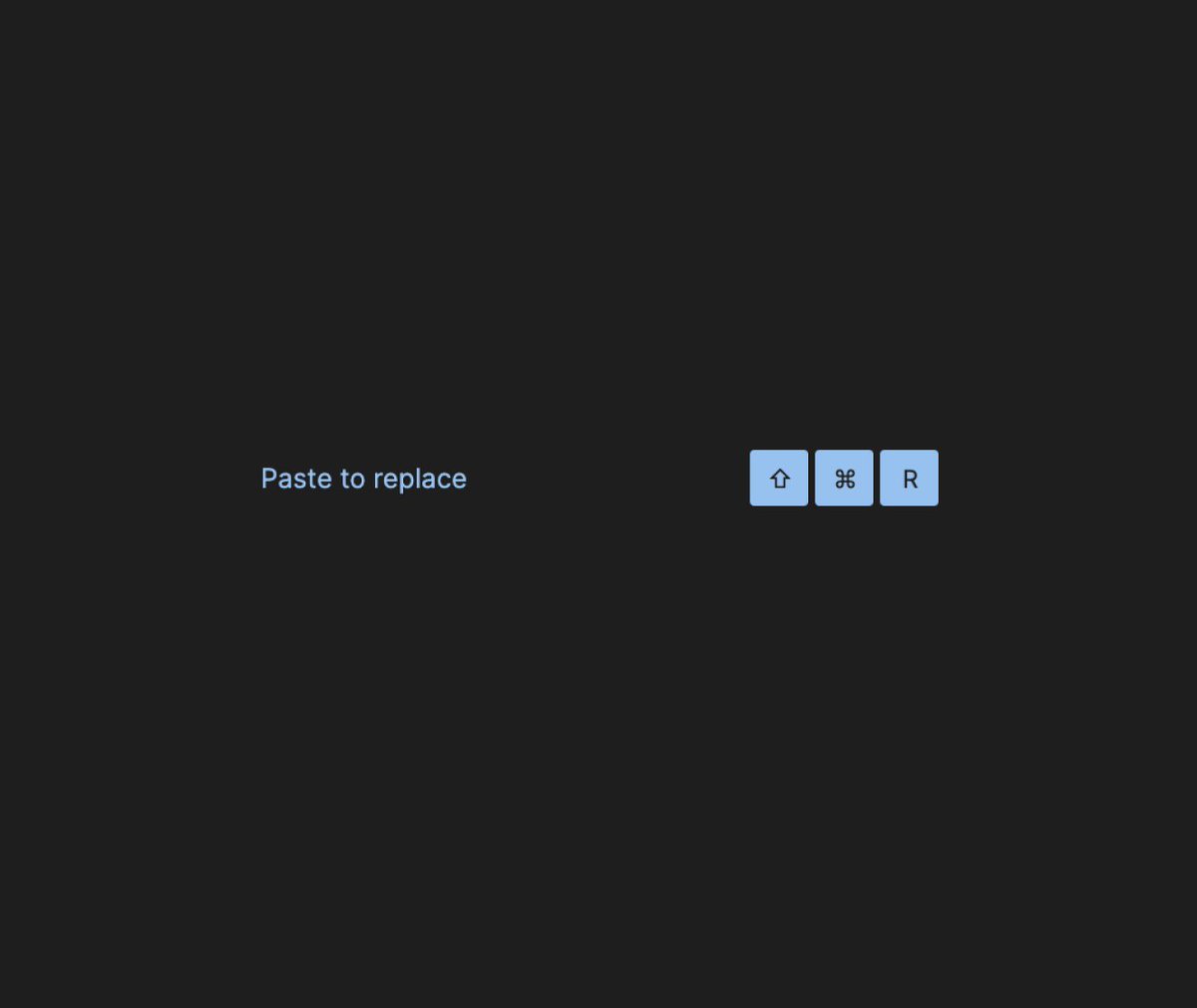 It's time to put some respect on 'Paste to replace'. @figma respect