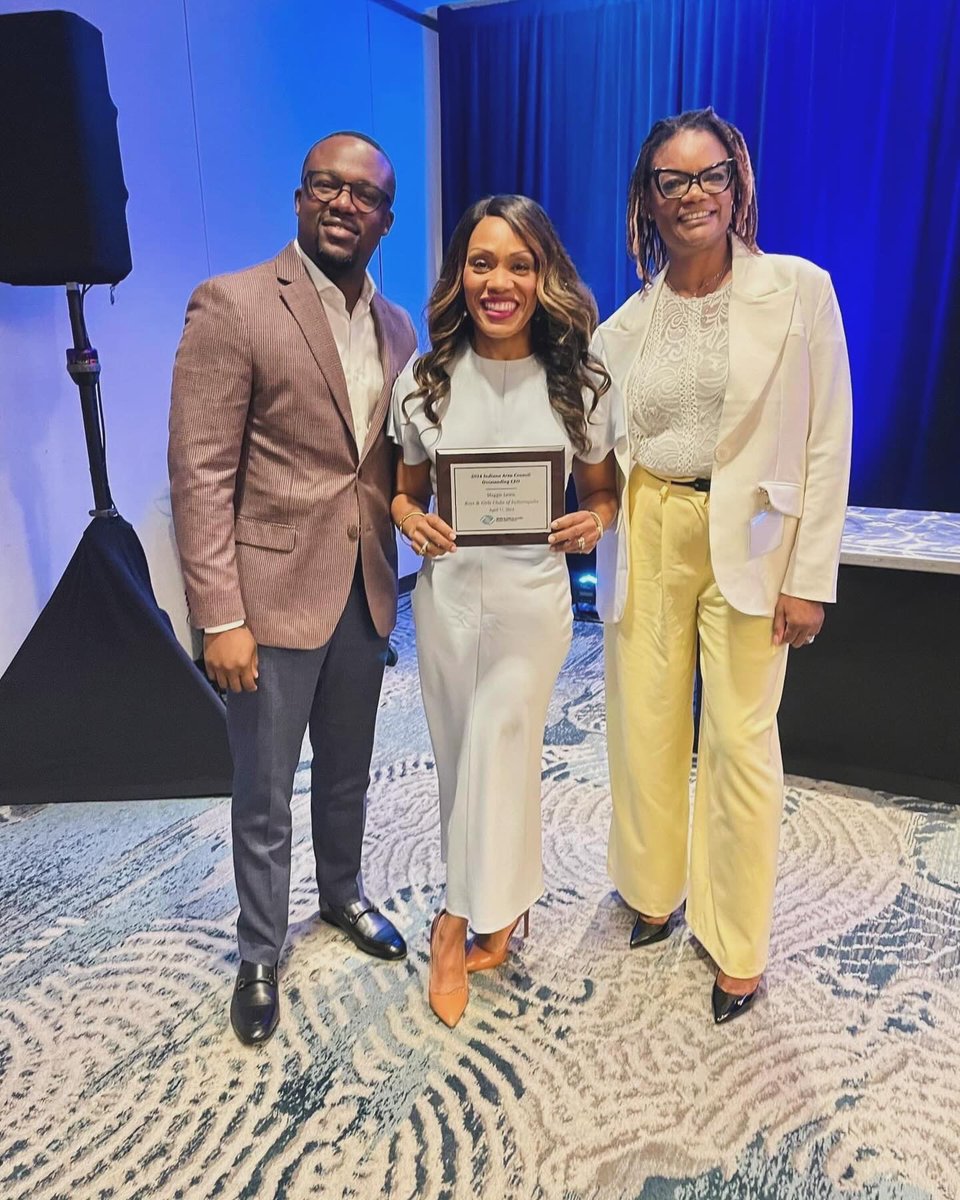 Congrats to our fearless leader and CEO, Maggie A. Lewis on her recognition as outstanding CEO of 2024. She puts a strong emphasis on mentoring, listening, advocating, and representing the BGCI mission every day. Thank you for all that you do💙 @MaggieALewis