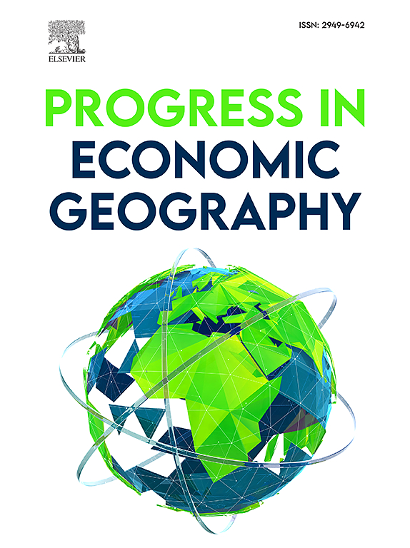 💡⏳Announcing the arrival of Progress in Economic Geography (PEG)! PEG is a peer-reviewed, international journal dedicating to advancing economic geography through multidisciplinary perspectives and cutting-edge research sciencedirect.com/journal/progre…