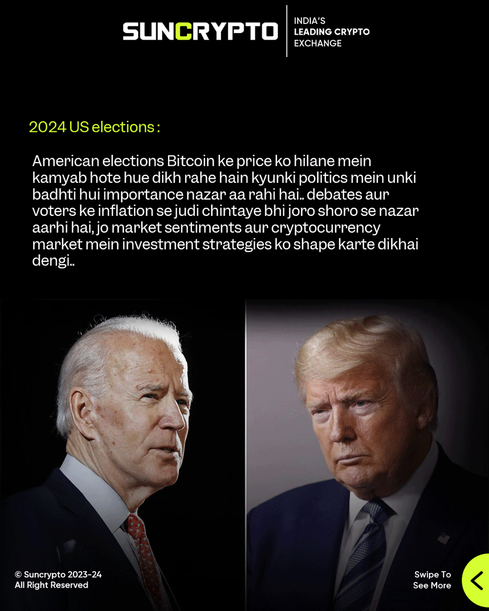 suncryptoin's tweet photo. Know all the factors that influence the Bitcoin's price swings! ➡️

#SunCrypto #Bitcoin #cryptocurrency #CryptoNews #BitcoinHalving2024 https://t.co/fYHTE6wHyp