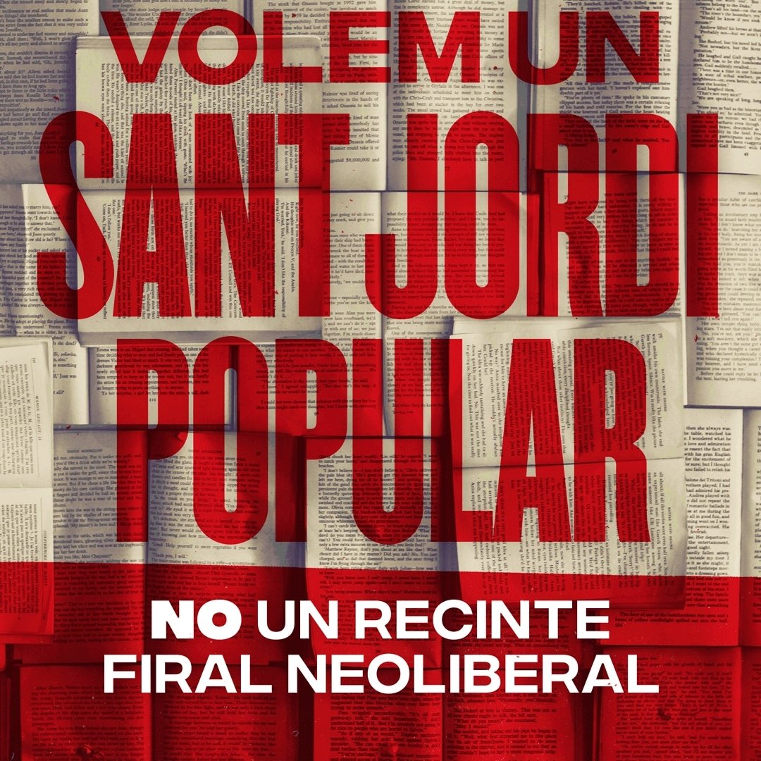 🔴 A deu dies de Sant Jordi, insistim en què la diada ha de tornar a la gestió pública per tal de garantir la igualtat en la participació, la descentralització i la transparència.
 
📕✊ Volem un #SantJordiPopular