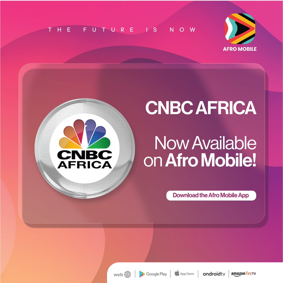 OFFICIAL: You can now watch @cnbcafrica news channel from wherever you are via Afro Mobile! Download Link: linktr.ee/afromobile #AfroMobileUG #TheFutureIsNow
