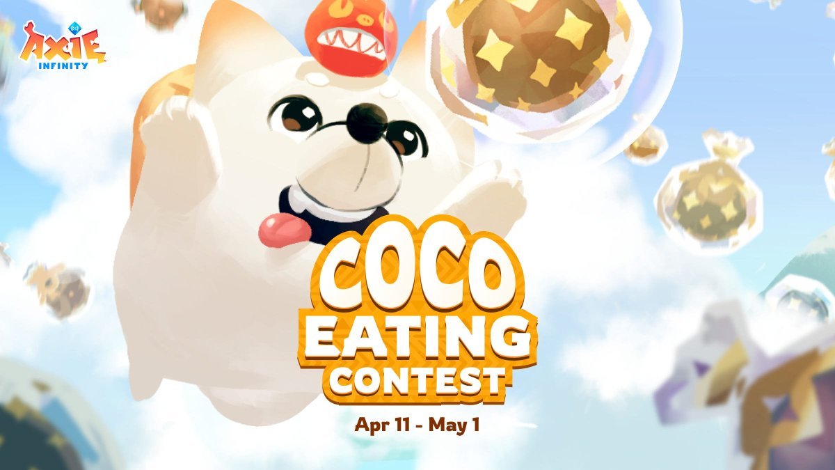 Presentamos el Concurso de Comer Coco por Axies Coleccionables 🏆 Los 3 mejores axies coleccionables por Coco consumidos durante los próximos 20 días serán coronados campeones. ¿El premio? Un Axie Origin a los propietarios de cada axie ganador. Finaliza el 1 de Mayo (07:00…