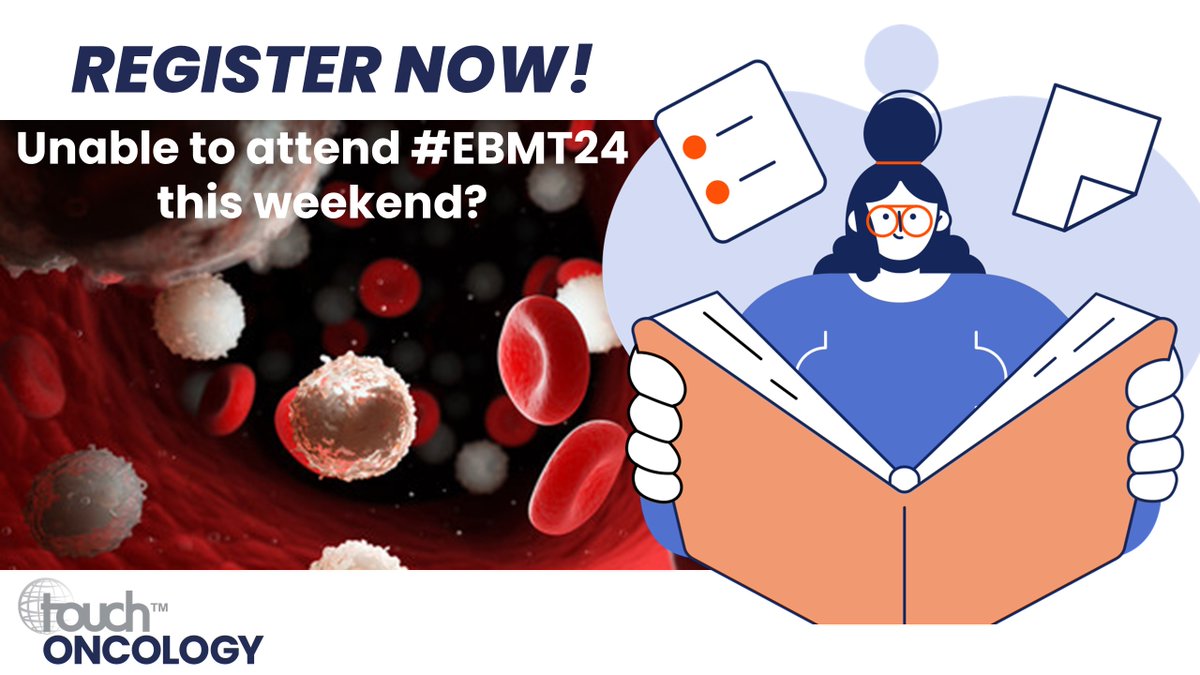 Can’t make #EBMT24 this weekend? Don’t worry! Secure your spot in our exclusive conference hub for on-demand access! Dive into discussions led by top experts, catch up on hot topics, and stay updated on the latest trends: touchoncology.com/your-free-10-m… @TheEBMT @TheEBMT_Nurses