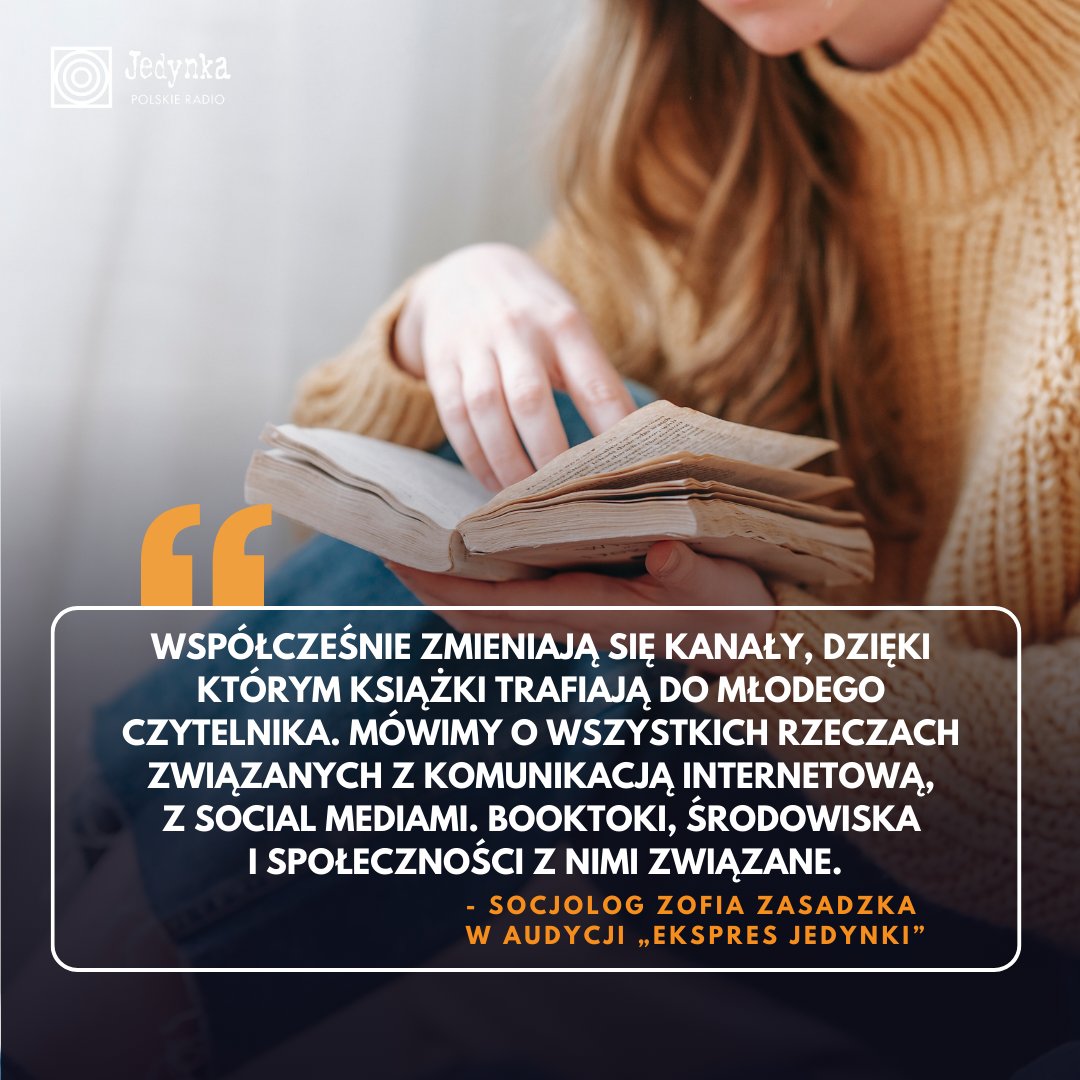 🔸 W #EkspresJedynki rozmawialiśmy o stanie czytelnictwa w Polsce 📚 Z opublikowanego właśnie raportu Biblioteki Narodowej wynika, że w porównaniu z rokiem 2022 odsetek Polaków sięgających po książki wzrósł w roku 2023. ℹ️ jedynka.polskieradio.pl/artykul/3362213