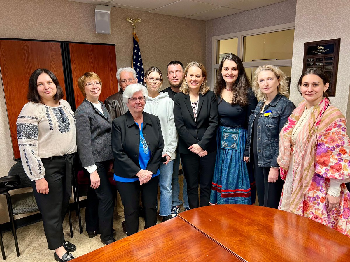 We must continue to stand strong with Ukraine, and no one knows that better than these members of the Ukrainian community in Cincinnati who are working tirelessly to provide assistance to Ukraine. The United States Congress must do the same.