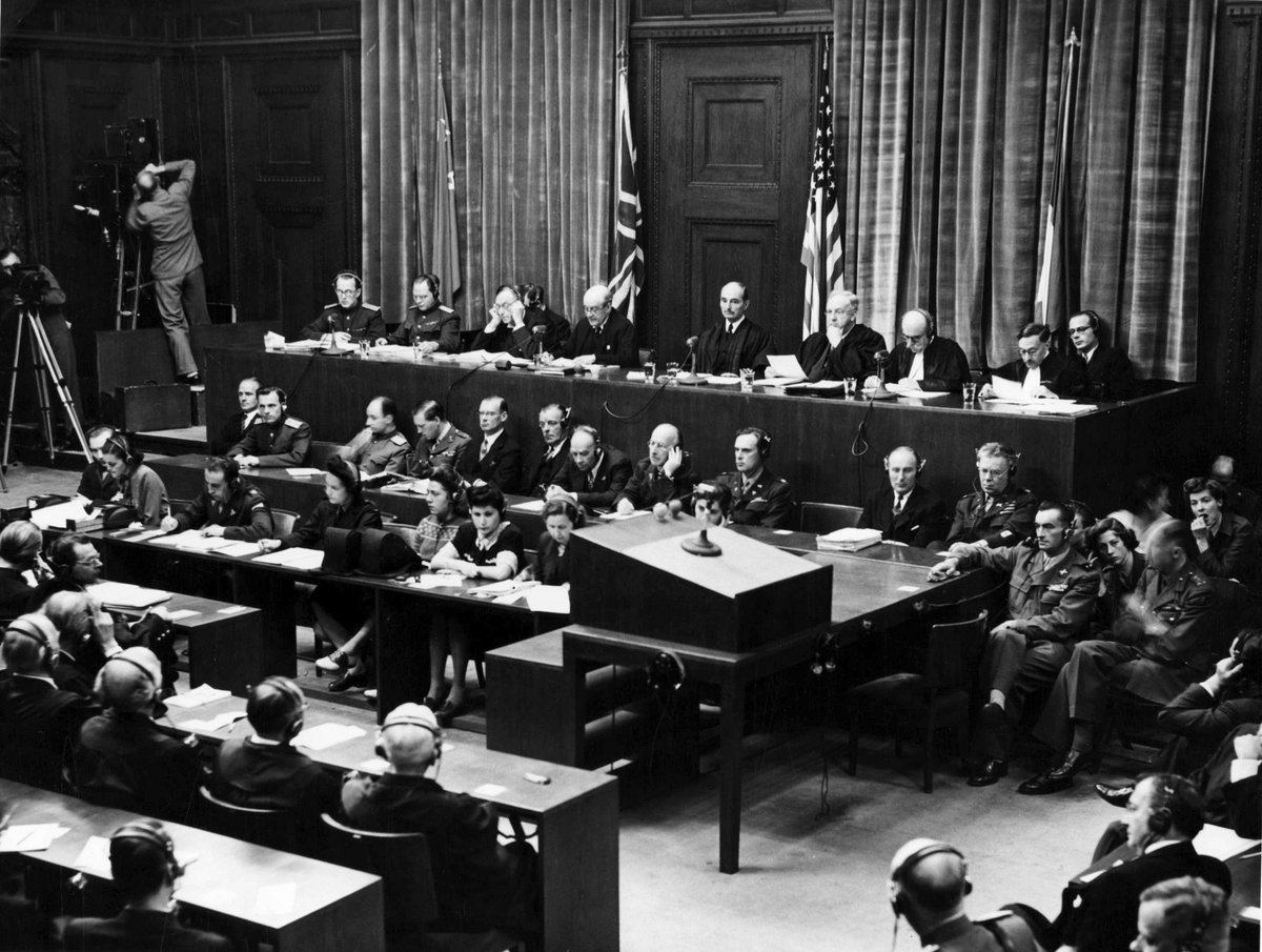 Today marks the end of the #NurembergTrials, not just a historic landmark but the beginning of international criminal law as such. Justice was served as key architects of tyranny faced the consequences of their actions. A reminder of our ongoing duty to uphold the rule of law.