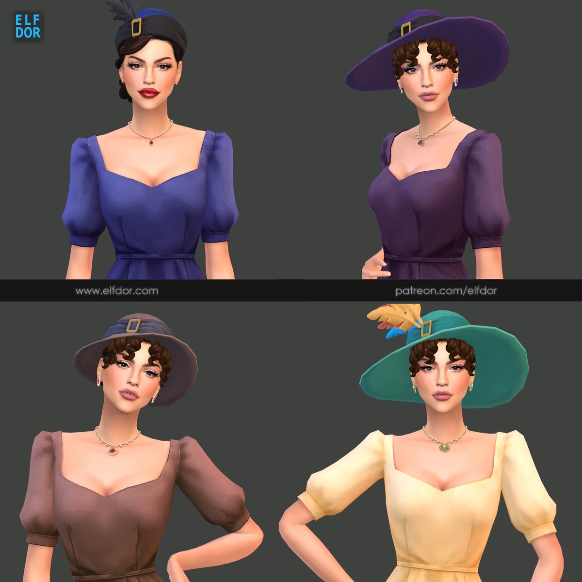 #Sims4 #TheSims4 #ts4 #ts4cc #s4cc #sims4cc #Sims4Clothes #ts4cc #s4cc #thesims4clothes #Sims4Cc #ts4clothes #ts4gowns #ts4dress #ts4dresses #accessoires #sims4accessoires elfdor.com Patreon Content