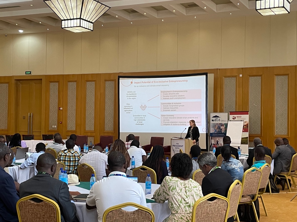 10 Years of Driving Impact through Eco-Inclusive Partnerships & Innovation in Southern Africa at #MalawiNDF ✨ The event brought together around 100 financial sector, gov & eco-inclusive enterprise reps, SME #support org & experts 🗣️ @adelphi_berlin @umodziconsult @Flanders_SA