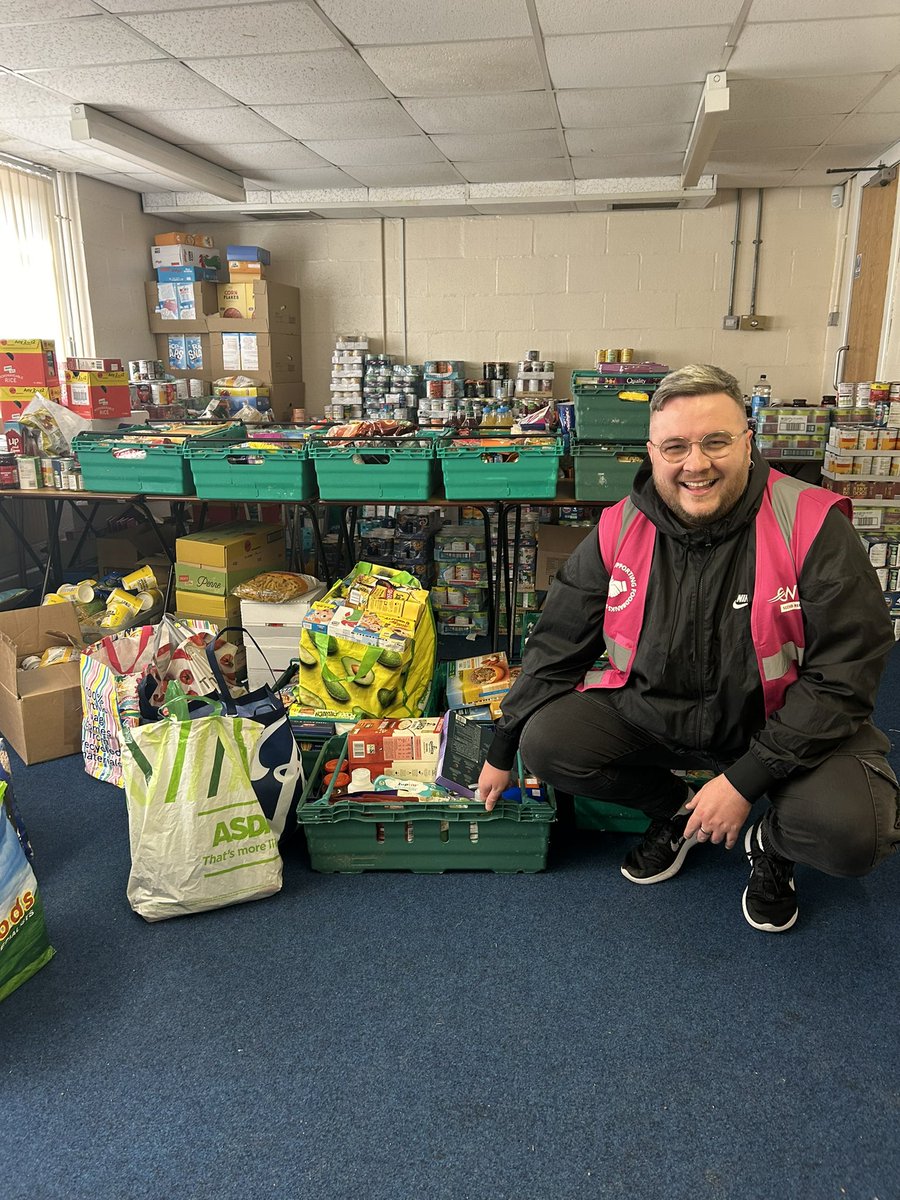 Every month of this season we are partnering with a specific food project in the city! Across Ramadan, we were collecting for Taught By Muhammad 🥫 We raised an unbelievable £1323.52, alongside all these crates of food items dropped off on game days! 🤝