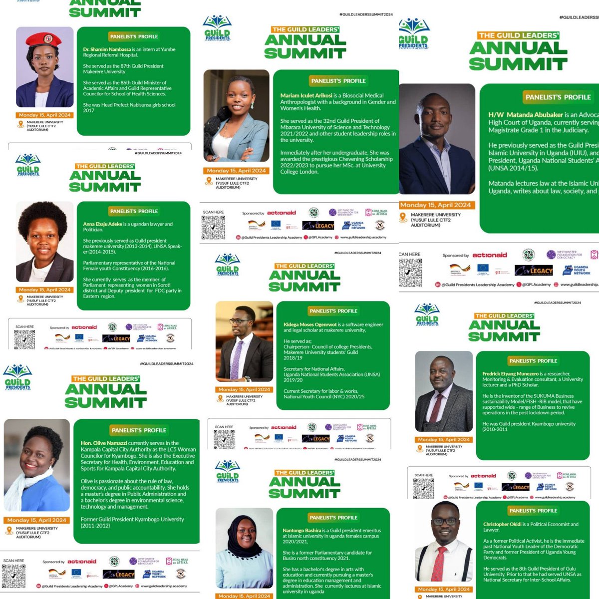 SheillahKhadie's tweet photo. The awaited annual #GuildLeadersSummit that brings together all youth leaders that served diligently during their time of service as guild leaders in different universities is scheduled for Monday 15th April and we can’t wait to have y’all https://t.co/CVUddtdmg0