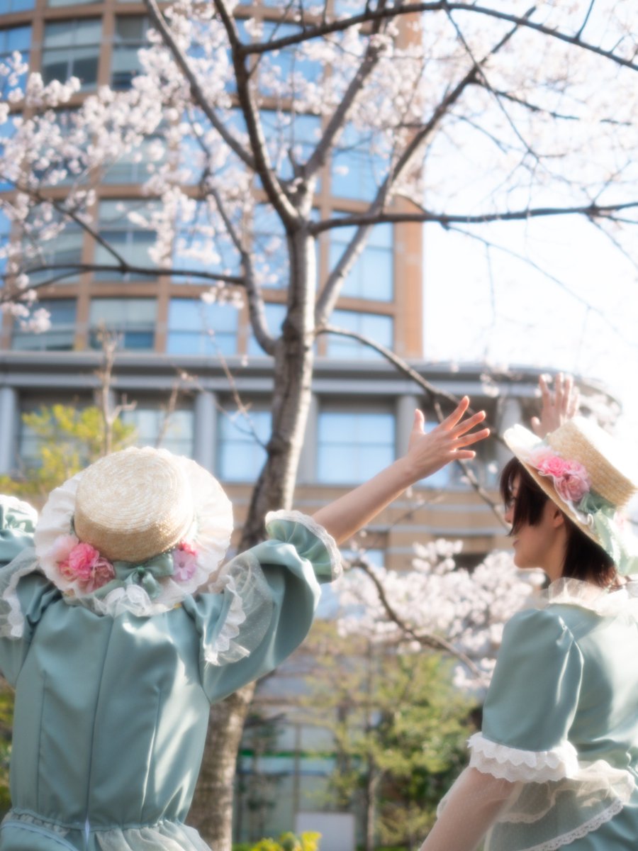 まいとたピクニック企画 2024/3/31 location:五反田周辺 model:#たかはしまい さん @takahashi11_cos #とた さん @hato_amatou #ロリータ #まいとたうぃ〜く #たかまブランド #ソフトフィルター #ポートレート #portrait #ファインダー越しの私の世界