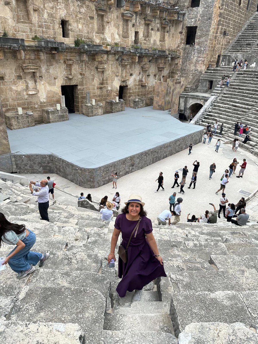 Roma dönemi tiyatrosu Aspendos Antik Kenti