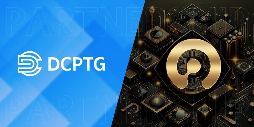 🤝Thrilled to announce our new partnership with @gast_btc . #Gast is a Structured BTC Cloud Mining Protocol. It's used to build a Bitcoin network-based algorithmically stable protocol. Looking forward to a wider collaboration between us ! 🔥#AI #DCPTG