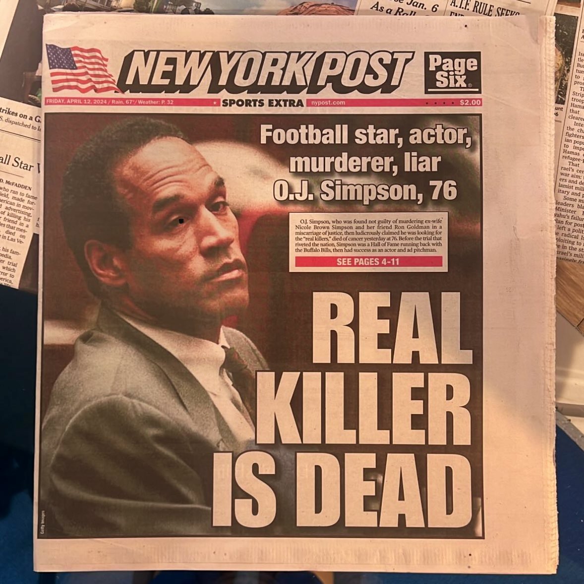This morning's @nypost cover