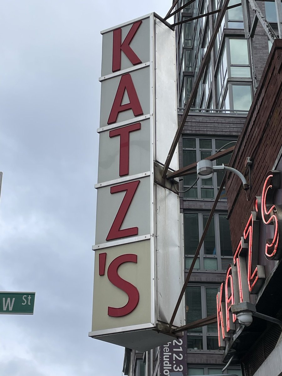 You wouldn’t believe . . . 
@KatzsDeli