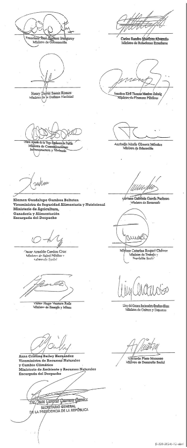 En el Diario Oficial se publicó el Decreto Gubernativo 1-2024, Estado de Calamidad emitido por la Presidencia.