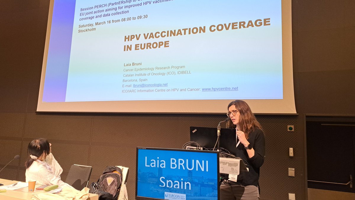 At this year`s EUROGIN Laia Bruni from Institut Catala d’Oncologia, Spain pointed out, that there are huge differences not only in HPV vaccination coverage by regions, but also in programmes performance between and within countries. See full article: bit.ly/EUROGIN2024 #HPV