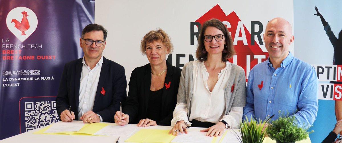 🚀Nous célébrons 10 ans de partenariat avec la <a href="/FTBrestPlus/">French Tech Brest Bretagne Ouest</a> en renforçant notre collaboration au service des transitions et d’un écosystème #tech plus #inclusif et diversifié. <a href="/SoazTBI/">Françoise DUPRAT</a> <a href="/charlescabillic/">Charles Cabillic</a> <a href="/SCoulonRenouvel/">Sophie Coulon Renouvel</a> #startup 
📰Le communiqué : urlz.fr/qfX5