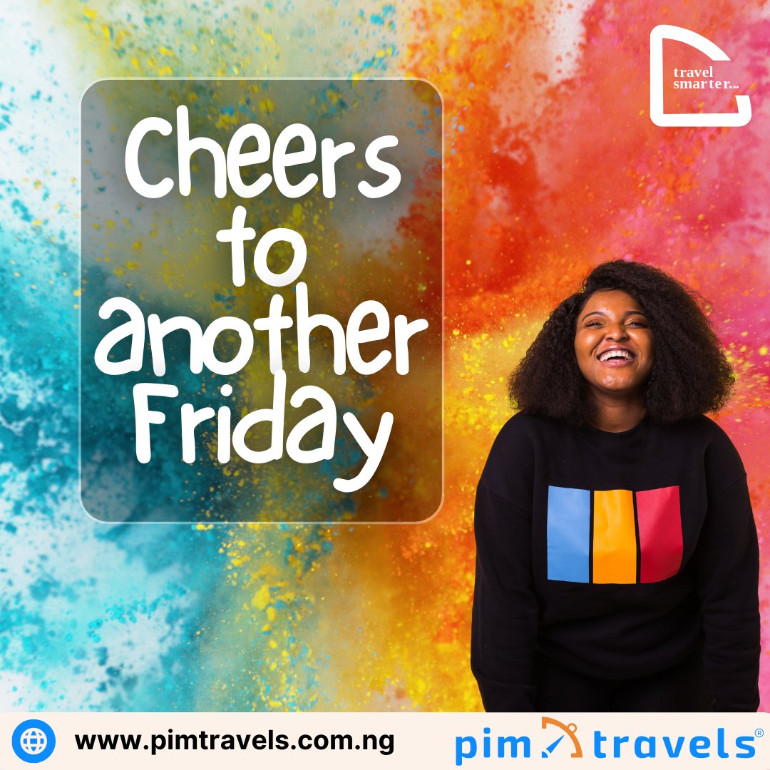 Cheers to another Friday! May your weekend be full of good vibes and getaways! #pimtravels

#travelplanner #travelpackages #travelprofessionals #travelquote #travelrevolution #travelsolutions #travelspecialist #travelservices #travels #traveltheworld #traveltech #traveltips