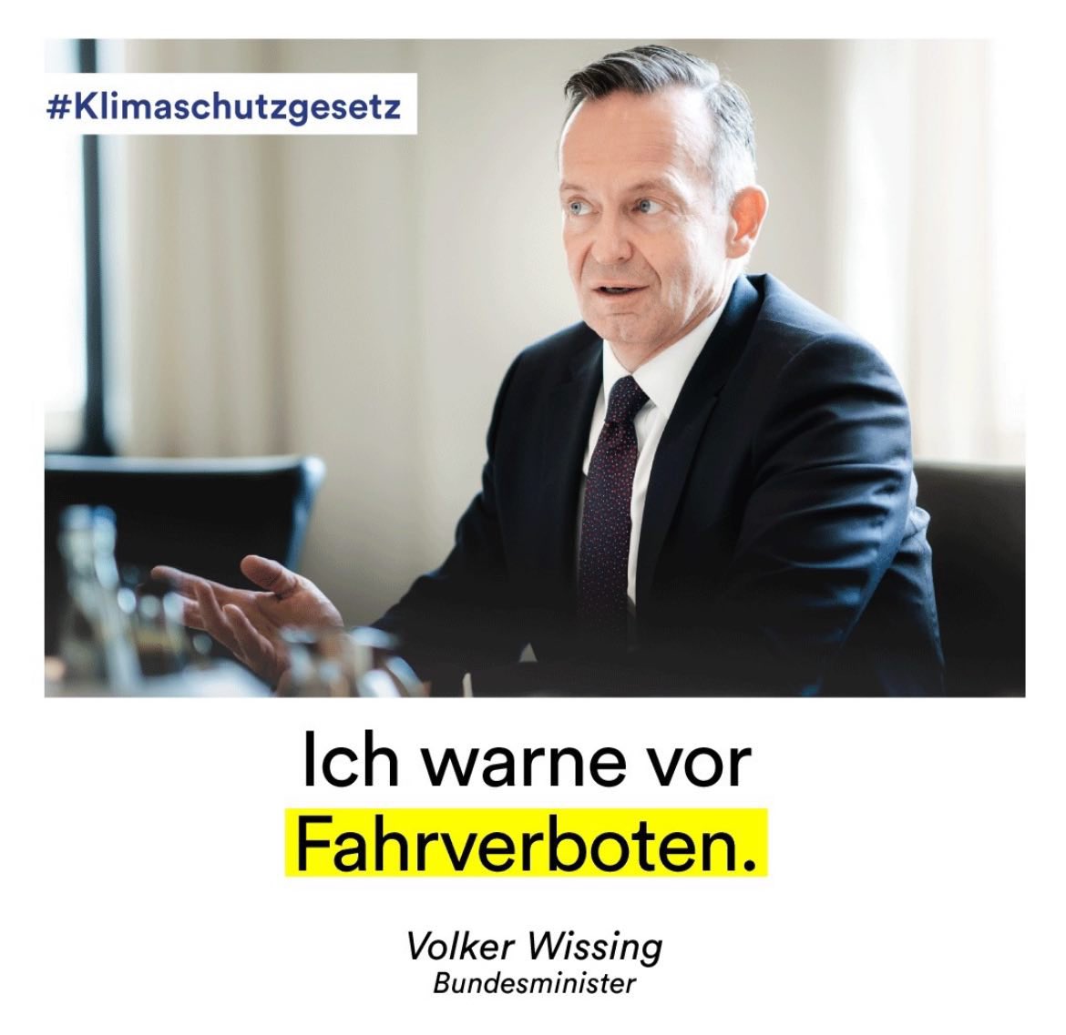 Ja dann setz doch mal den Klimaschutz um...