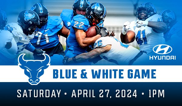 ✌ weeks out from the 🔵 and ⚪️ Spring Football Game present by @Hyundai. Pre-game activities will be available for all fans on the West concourse before kick-off. Admission is 𝗙𝗥𝗘𝗘 🤘