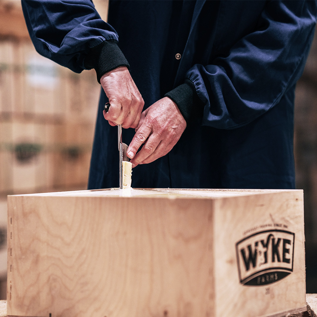 We are proud to be the most awarded cheese maker in the world, winning over 400 awards in the past 10 years! This is a testament to our talented cheese graders who meticulously oversee the aging process of all our award-winning Cheddar #wykefarms #cheddar #awardwinning