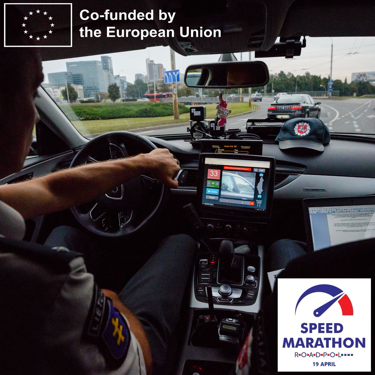 👮‍♀️ 👮‍♂️ We control speed every day. So what is different on #SpeedMarathon? 🚔 It's that all our technical and human resources are more massively than ever allocated to target speeders 📢 We want all communities to speak and think of the consequences of speeding #police #roadsafety