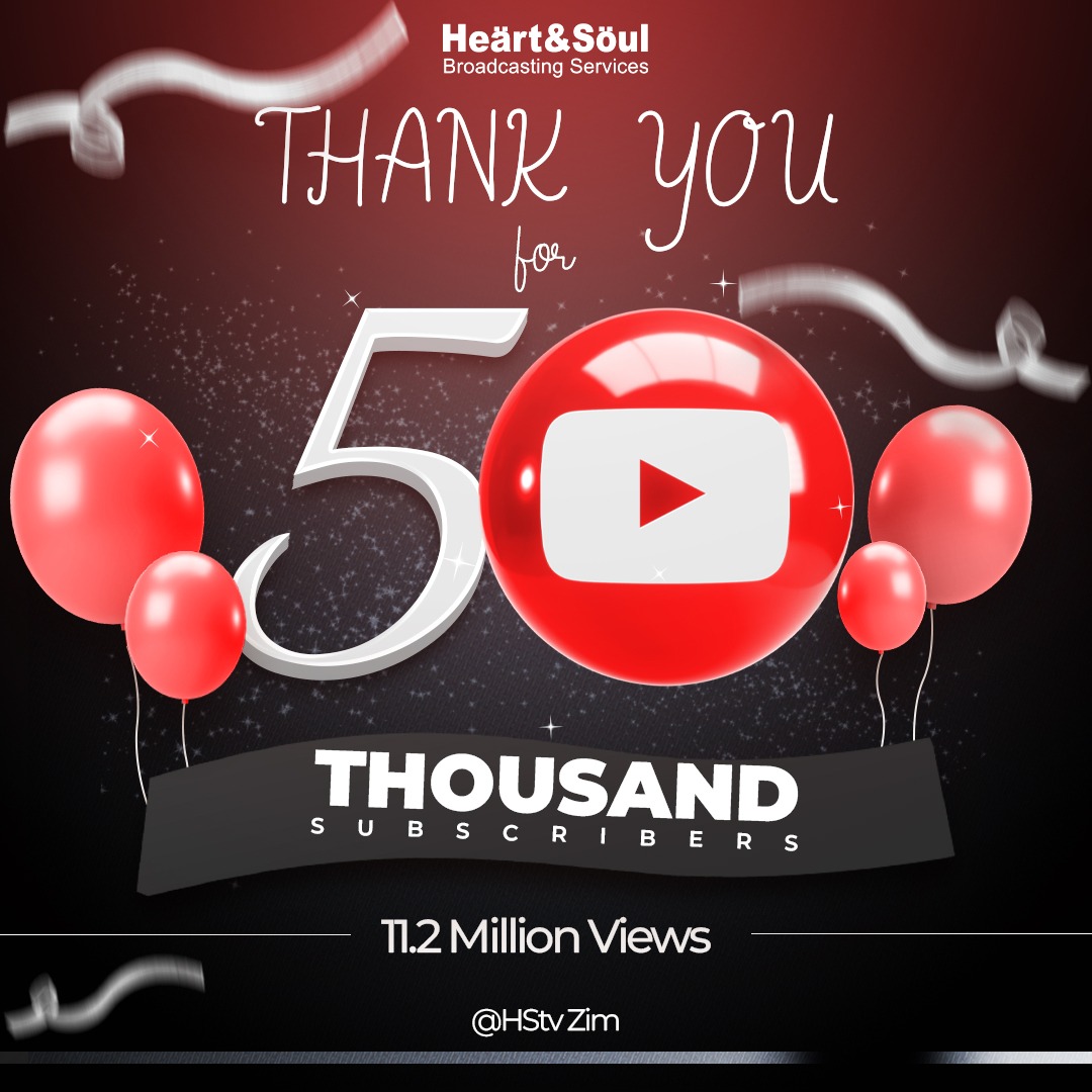 🔴We just hit 50K SUBSCRIBERS & 11.2M VIEWS on YouTube! 📌You guys are AMAZING! 🔴A massive THANK YOU to our incredible subscribers! Your views, comments, and engagement fuel our passion for creating informative and entertaining content. We're so grateful ♥️ #HStvZim