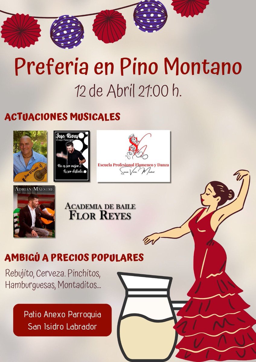 delfingandiaga's tweet photo. Esta noche os esperamos para pasar un buen rato en el patio de nuestra Parroquia de San Isidro Labrador. No faltéis!!! https://t.co/ea4uMLc5VG