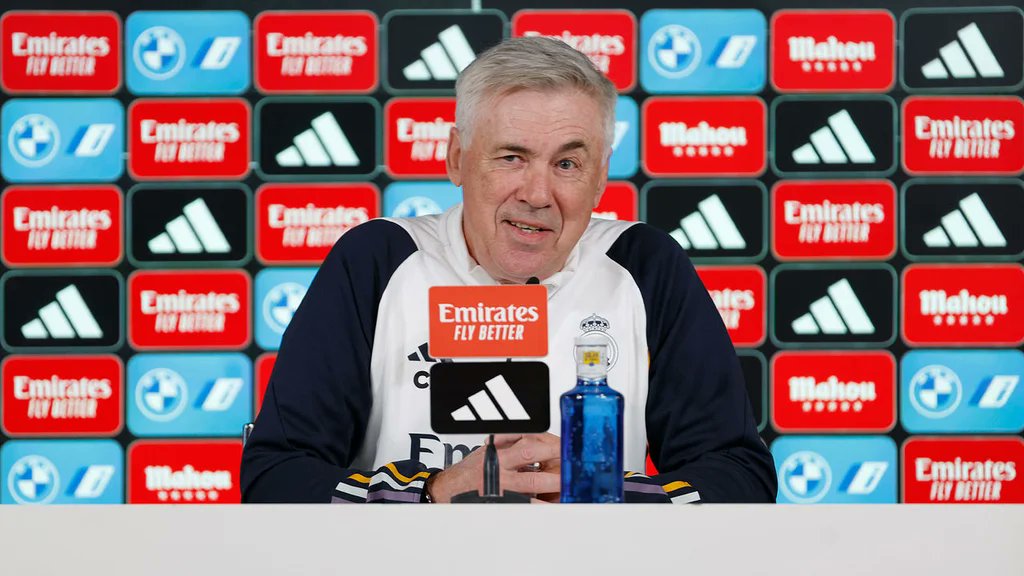 Ancelotti: 'I see Modrić well physically, no matter when I put him in. It's a good time for him, that's what I think. That he is physically fine.'