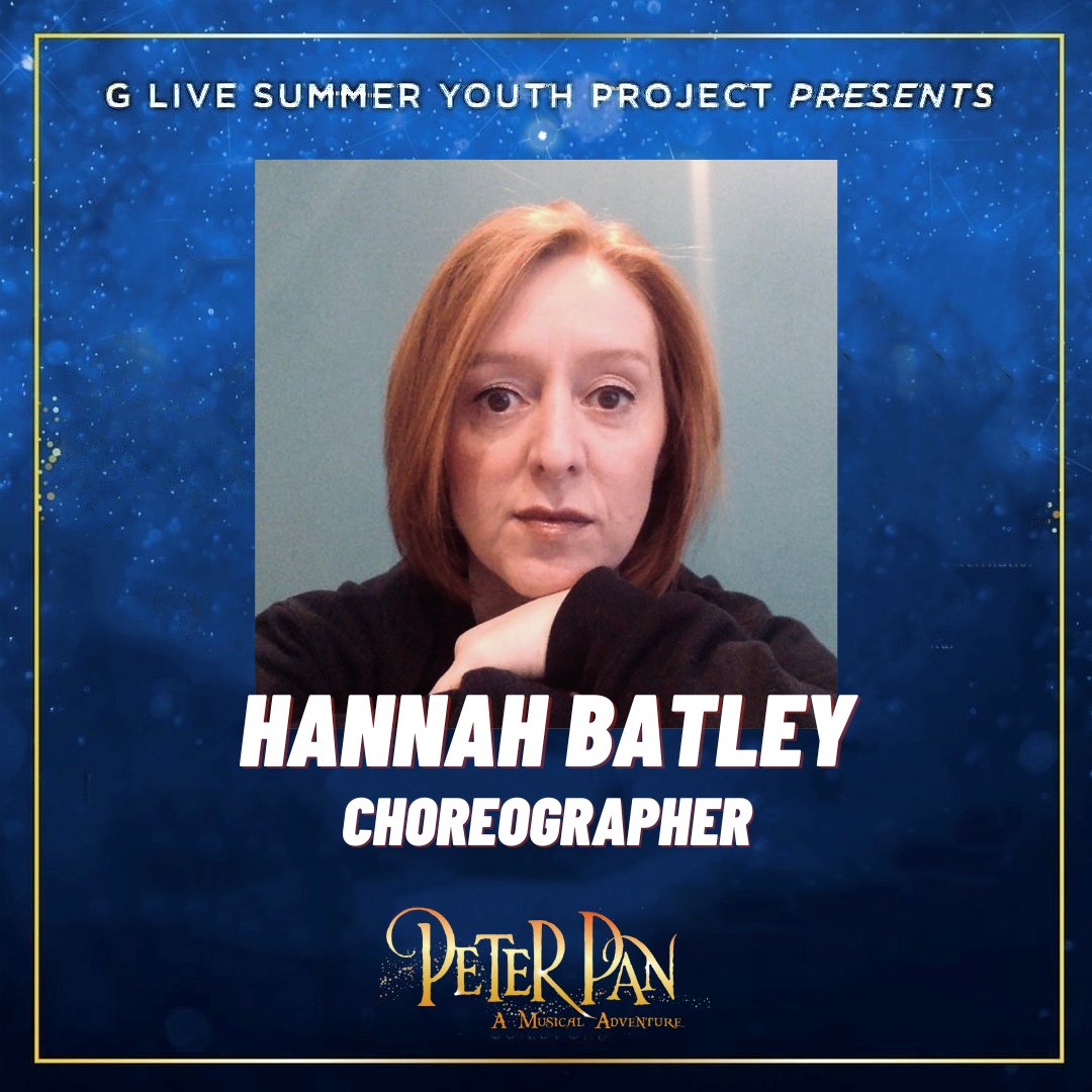 🚨 SYP Creatives Announcement 🚨 We're so pleased to welcome Hannah Batley in our SYP Creative Team, Hannah’s passion for movement and inspiring young people through dance has spanned decades and founding Zambesi Dance Company in 2010! #Glive #SummerYouthProject #PeterPan