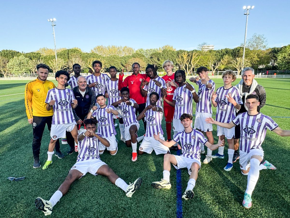 Dans cette rencontre internationale très intéressante, nos U16 ont battu hier @PhilaUnion 3️⃣-2️⃣. Merci au club américain 🇺🇸 pour sa visite et cette très bonne opposition 🤝 Compte-rendu à lire en début de semaine prochaine sur toulousefc.com 🗞️