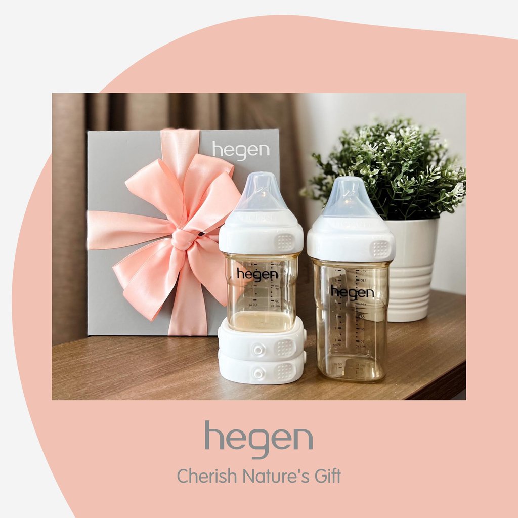Our Starter Kits make the perfect gift for mums-to-be - with everything they need to get started on their breastfeeding journey! 💖⁠ ⁠ 👉 Click the link below to shop our gifts! hegen.co.uk/collections/gi… #hegenuk #hegen #morethanjustabottle #baby #babybottles