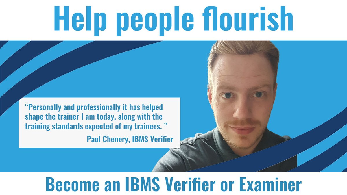 We're so thankful for the vital contributions our verifiers and examiners make on behalf of the profession. We asked IBMS Verifier and Examiner Paul Chenery about the role and why he got involved: ibms.org/resources/news…