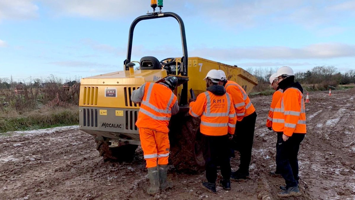 🛠️ Build a brighter future! Join our FREE construction courses covering Groundworks, Forward Tipping Dumper, and more. Contact us: 0121 440 7970 or enquiries@rmftraining.co.uk for info and enrolment.