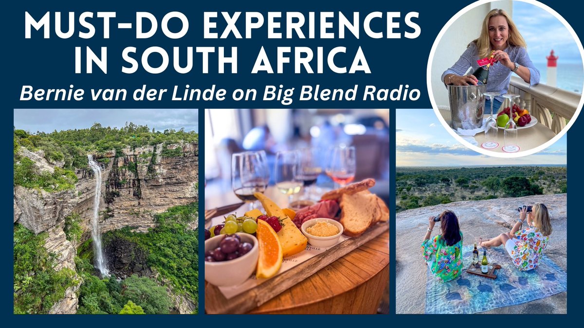 Travel writer Bernie van der Linde’s Big Blend Radio interview will air today at 4pm MT / 6pm CT / 7pm ET. @BigBlendMag #ifwtwa All shows are on main podcast platforms including YouTube, Spotify, iHeartRadio, Apple & Google Podcasts and more! Don’t miss it!